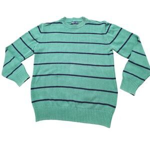 Gap Kids Sweater Kids Youth Large (10) Green with Stripes